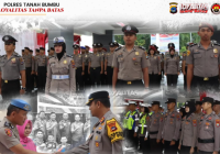 35 Personel Polres Tanah Bumbu Menerima Kenaikan Pangkat