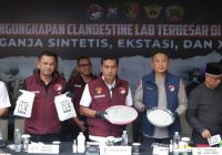 ASTAGA! Kantor Event Organizer Ternyata Jadi Sarang Pembuatan Berbagai Jenis Narkoba