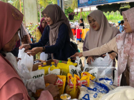 Kendalikan Inflasi, Pemkab Balangan Kembali Geber Pasar Murah