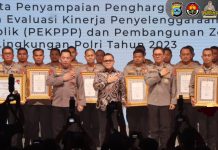 Polres HST Raih Penghargaan Pelayanan Prima PEKPPP 2023 dari KemenPAN-RB