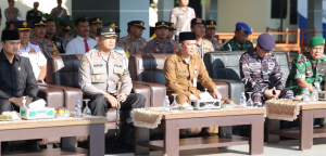 Apel gelar pasukan Operasi Patuh Intan 2024 dilaksanakan Polres Tanah Bumbu, Senin. (wartabanjar.com - Ist. MC Tanbu)
