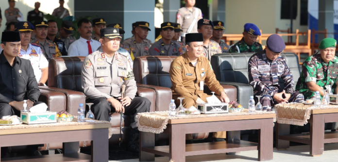 Apel gelar pasukan Operasi Patuh Intan 2024 dilaksanakan Polres Tanah Bumbu, Senin. (wartabanjar.com - Ist. MC Tanbu)