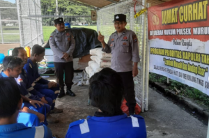 Jumat Curhat Polsek Murung Pudak di Kelurahan Mabuun. (wartabanjar.com - Ist. Humas Polsek Murung Pudak)
