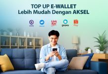 Cara Top Up E-wallet di Aksel by Bank Kalsel