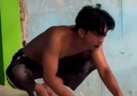 Pengendara Mendadak Kesurupan Saat Akan Ditilang di Operasi Patuh
