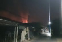 Kebakaran di Komplek Tanjung Sungai Andai