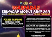 Waspada Modus Penipuan Mengatasnamakan Pejabat Polres Tabalong