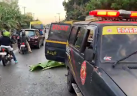 Pemotor Tewas Kecelakaan di Jalan A Yani Km 73 Guntung Sarun Kabupaten Banjar