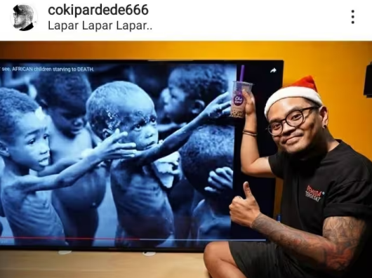 Komika Coki Pardede Tak Miliki Empati untuk Palestina