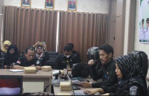 Dinas Kesehatan Tanah Bumbu menggelar Pertemuan Koordinasi Pelaksanaan Pekan Iminisasi Nasional (PIN) Polio. (wartabanjar.com - Ist. MC Tanbu)