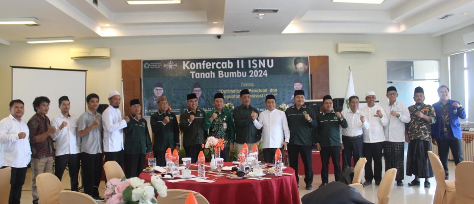 Konfercab II ISNU Kabupaten Tanah Bumbu digelar di Hotel Ebony, Batulicin, Sabtu 20 Juli 2024. (wartabanjar.com - Ist. MC Tanbu)