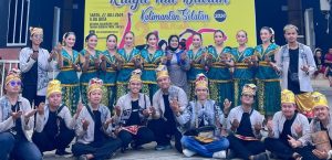 Tim Tanah Bumbu berhasil meraih 3 nominasi Festival Karya Tari Daerah Se-Kalimantan Selatan Ke-31 Tahun 2024. (wartabanjar.com - Ist. MC Tanbu)