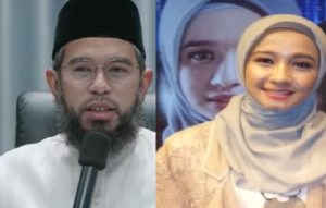 Ustadz Muhammad Nuzul Dzikri dan Laudya Cynthia Bella (Kolase wartabanjar.com - Dok)