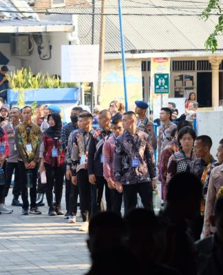 Calon Taruna Polri Seleksi di Udinus Semarang, Begini Serunya