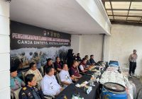 Tim Gabungan Ungkap Clandestine Lab di Malang Jawa Timur