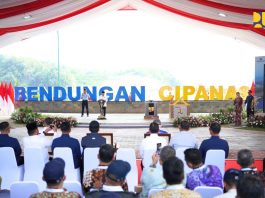Wapres Ma’ruf Amin Resmikan Bendungan Cipanas di Jawa Barat