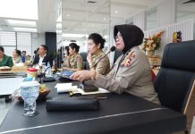 Kepolisian Kamboja Studi Banding Pemberdayaan Polwan dan Pengarusutamaan Gender