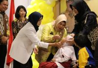 Pemprov Kalsel Targetkan 589.031 Anak Divaksin Pada Pekan Imunisasi Nasional Polio