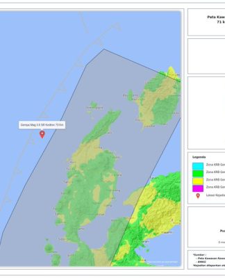 Gempa Magnitudo 3,6 Hantam Maluku Utara
