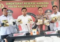 Polda Kalsel Sita 20 Kg Sabu Gembong Narkoba Fredy Pratama