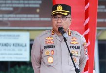 Ada Apa ya? Kapolresta Banjarmasin Mendadak Datangi Pasar Wadai di 0 Km
