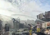45 Kios dan Mushola Terbakar di Pasar Lima Banjarmasin