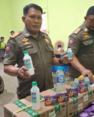 Satpol PP Banjarbaru Sita Miras Dari Warung, Pemiliknya Masih Misterius