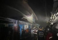 Kebakaran Melanda Saka Permai Banjarmasin, Tiga Rumah Hangus