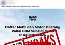 Cek Fakta 10 Mobil Dilarang Gunakan BBM Subsidi per 17 Agustus