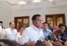 Pernyataan Prabowo Agar Calon Perwira Remaja Sungguh-Sunggu Dalam Mengabdi
