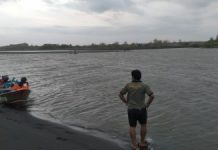 Dua Pemancing Terpeleset Saat Seberangi Sungai Opak, Seorang Pemuda Hanyut