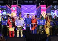 Rifky dan Anisa Semringah Sabet Gelar Nanang dan Galuh Banjar Kabupaten Banjar Tahun 2024