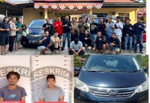 2 Pencuri Mobil dari Garasi Rumah di Komplek Permata Bunda Jalan Tembus Mantuil Diringkus Polisi
