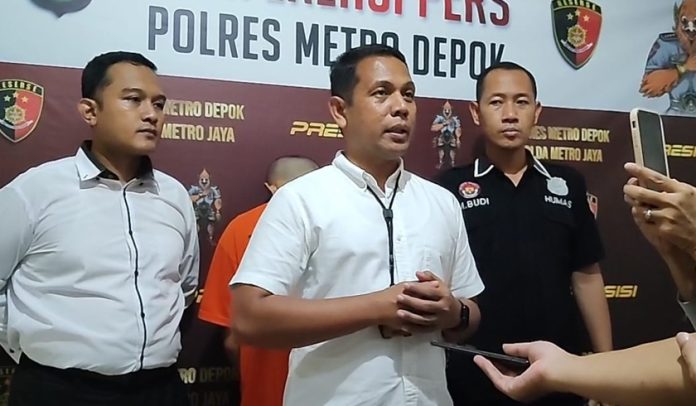 Kasat Reskrim Polres Metro Depok, Kompol Suardi Jumaing (wartabanjar.com - Ist. Tribrata)