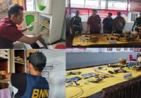 Lapas Banjarmasin Gandeng BNN, TNI dan Polri Geledah Sel Tahanan, Ini Hasilnya