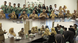 Penerimaan siswa siswi SLBN 2 Banjarmasin dalam program magang di RSUD Sultan Suriansyah Banjarmasin. (wartabanjar.com - Ist. Humas)