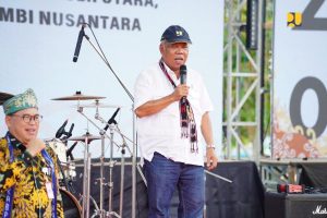 Basuki Hadimuljono membuka Expo IKN Nusantara 2024 di Penajam Paser Utara, Kalimantan Timur. (wartabanjar.com - Ist. PUPR)