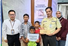 UPZ Bank Kalsel Salurkan Bantuan Pendidikan Kepada Satpam Outsourcing