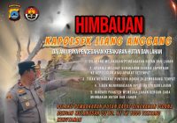 5 Imbauan Polsek Liang Anggang Cegah Karhutla