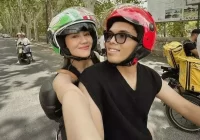 Thariq Halilintar Ajak Aaliyah Massaid Bulan Madu Naik Vespa di Italia