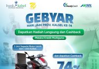 Bank Kalsel Bagikan Hadiah Menarik di Hari Jadi Provinsi Kalsel ke-74