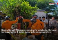 Lansia Ditemukan Mengambang di Sumur