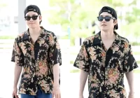 Siap Konser Akhir Pekan Ini, Suho "EXO" Tiba di Jakarta
