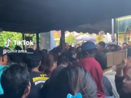 Viral Pendaftaran Fun Walk Hj Erna Lisa Halaby Dikerumuni Warga