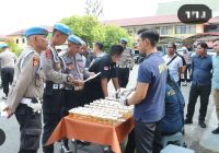 Anggota Polresta Banjarmasin Dites Urine, ini Hasilnya