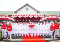 Bupati Apresiasi Paskibraka Balangan Bertugas dengan Sempurna dalam Upacara HUT Ke-79 RI
