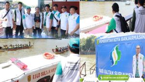Tim kesehatan RSUD Ulin Banjarmasin siaga di lomba Perahu Naga Banjarmasin 2024