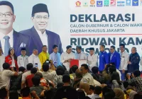 RESMI! Ridwan Kamil Diusung 12 Parpol di Pilkada Jakarta, Ini Pasangannya