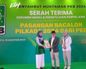 SK persetujuani dari DPP PKB untuk Lisa-Wartono di Pilkada Kota Banjarbaru. (wartabanjar.com - Ist. Dok. Pribadi)