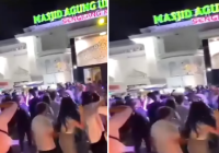 Viral! Aksi Puluhan Remaja Joget dengan Musik Remix Dekat Masjid Agung di Wajo